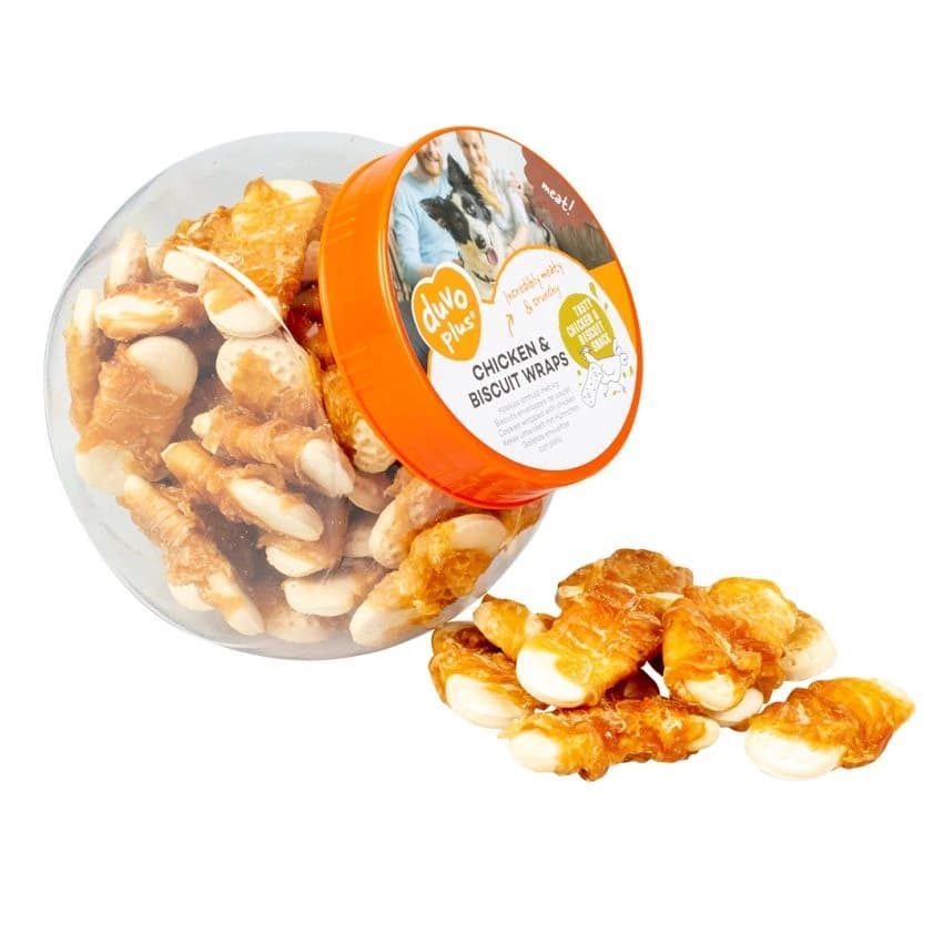 meat! Chicken & biscuit wraps 400g - ± 52pcs