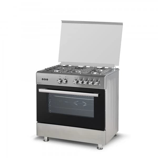 Samix Gas Cooker - 90x60 - Stainless Steel