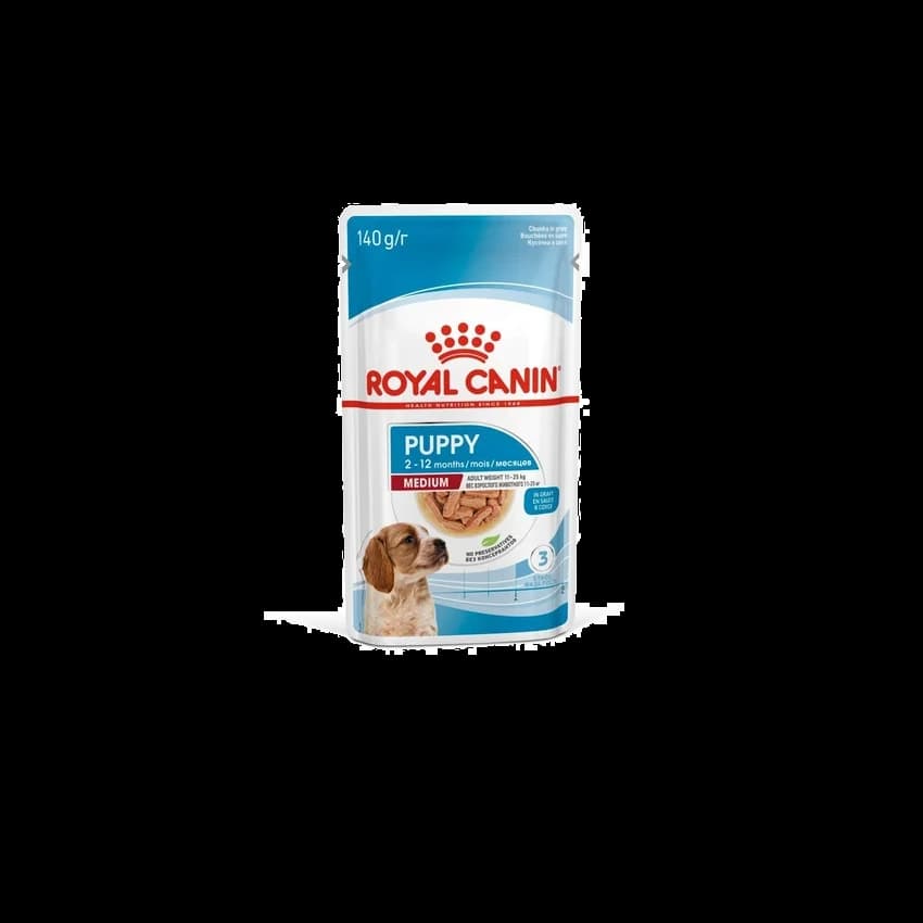 ROYAL CANIN MEDIUM PUPPY 10*140G