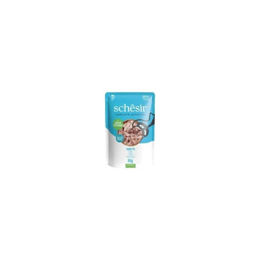 SCHESIR CAT POUCH TUNA 85Gr