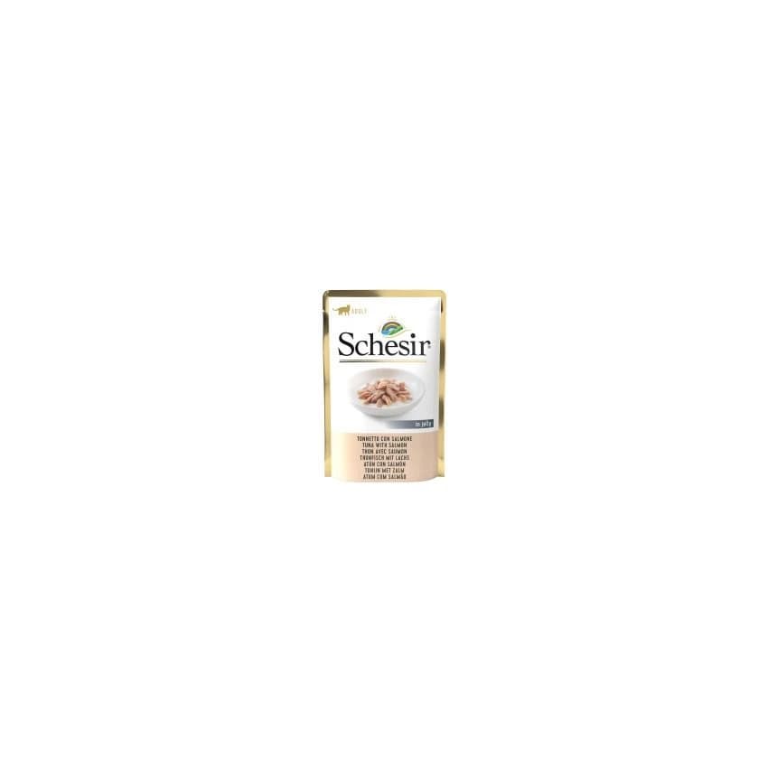 C3203 SCHESIR Cat Single Pouch 30x50 gr - Tuna with Salmon