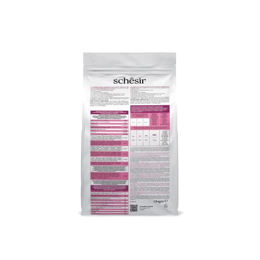SCHESIR CAT DRY KITTEN CHICKEN 1,5KG