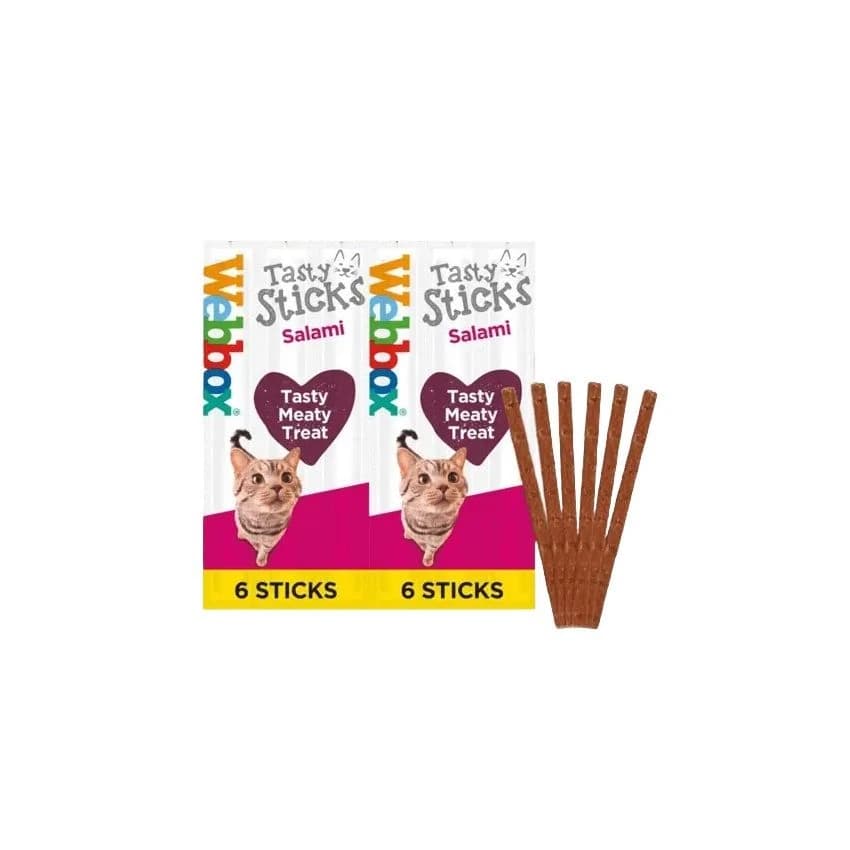 Webbox Tasty Sticks Salami Cat Treats