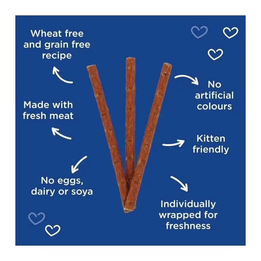 Webbox Tasty Sticks MSC Cod Cat Treats