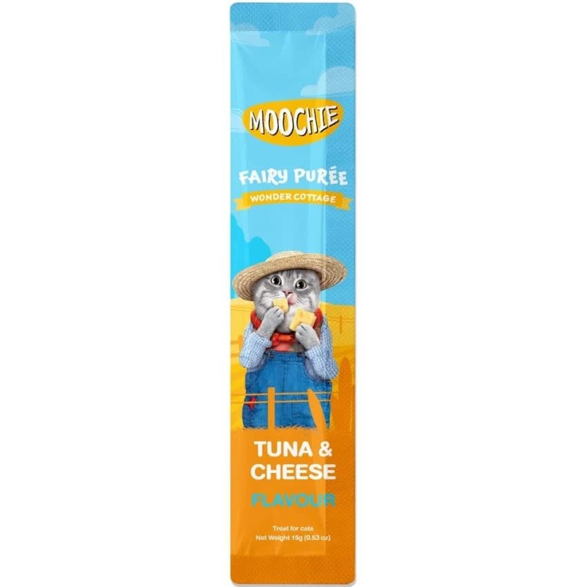 Moochie Fairy Puree Tuna & Cheese 5×15g