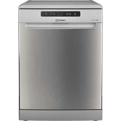 Indesit Dishwasher, 13 Place Settings, 6 Programs, A+ - Stainless Steel
