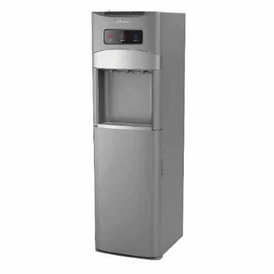 Conti Bottom-Loading Water Dispenser, 3 Taps, Silver