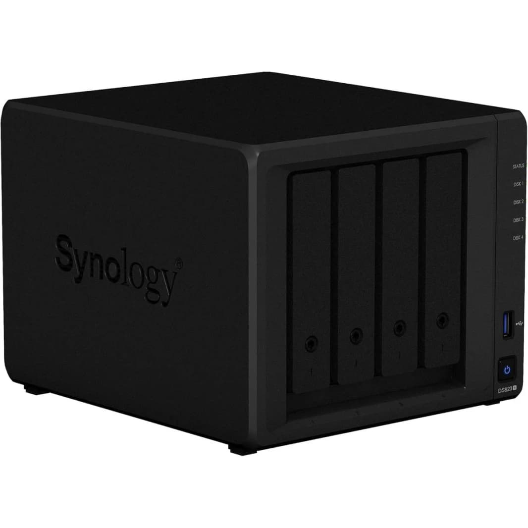 Synology DiskStation DS923+ 4-Bay Diskless NAS w/ Ryzen R1600 Dual Core & 4GB DDR4