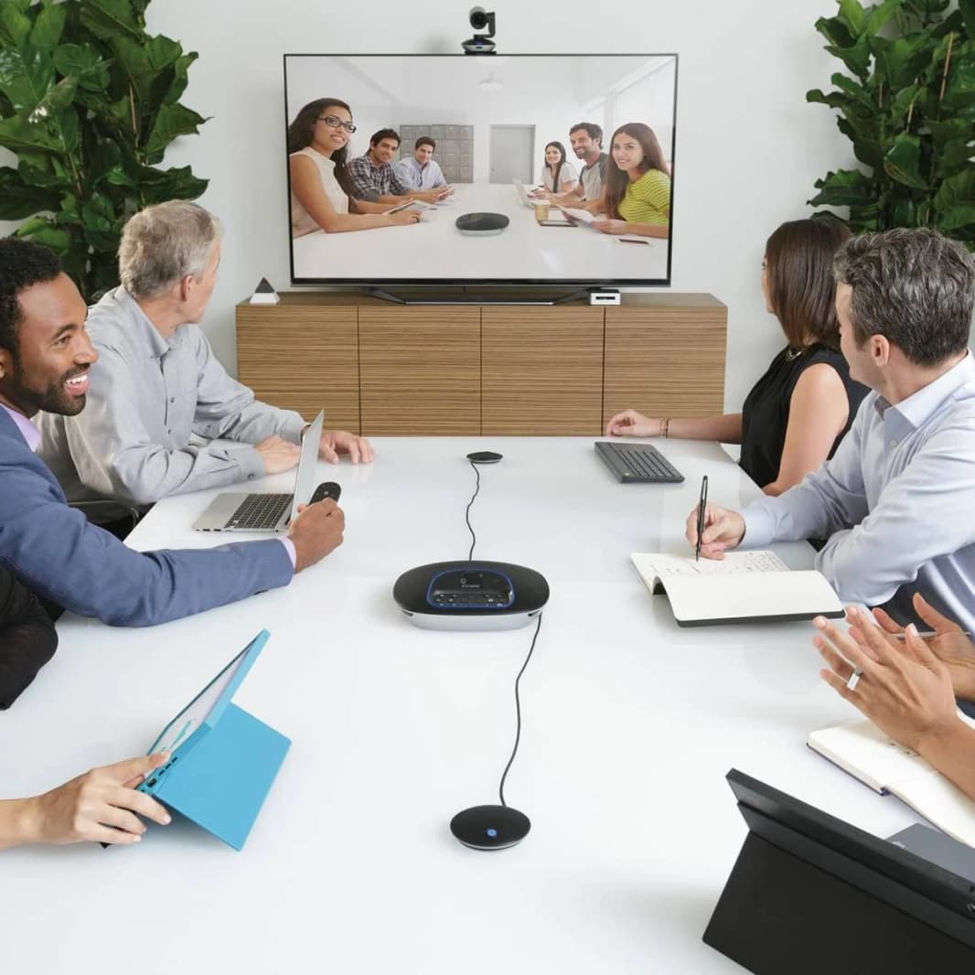 Logitech GROUP Video Conferencing Bundle with Expansion Mics for Mid to Large-sized Meeting Rooms