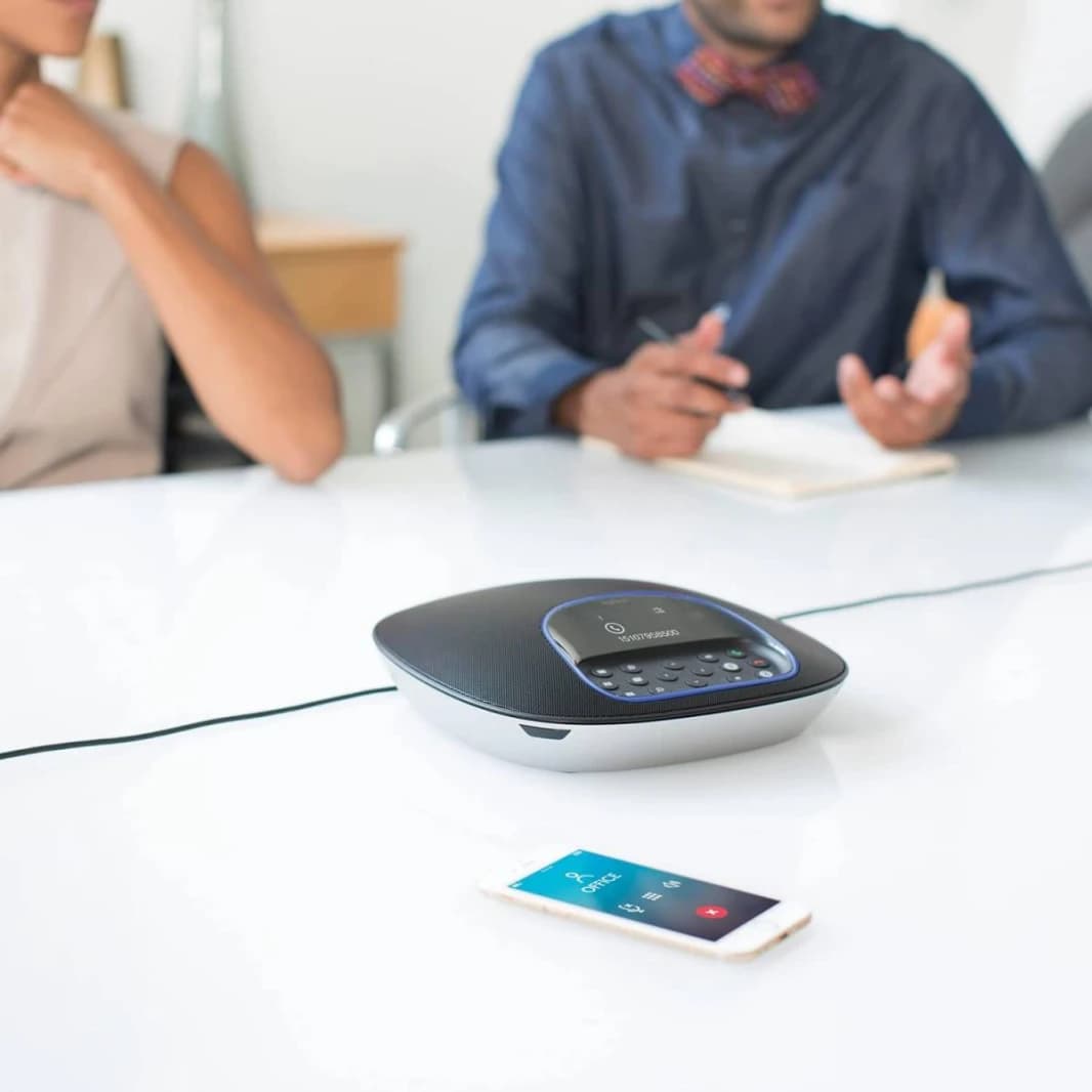 Logitech GROUP Video Conferencing Bundle with Expansion Mics for Mid to Large-sized Meeting Rooms