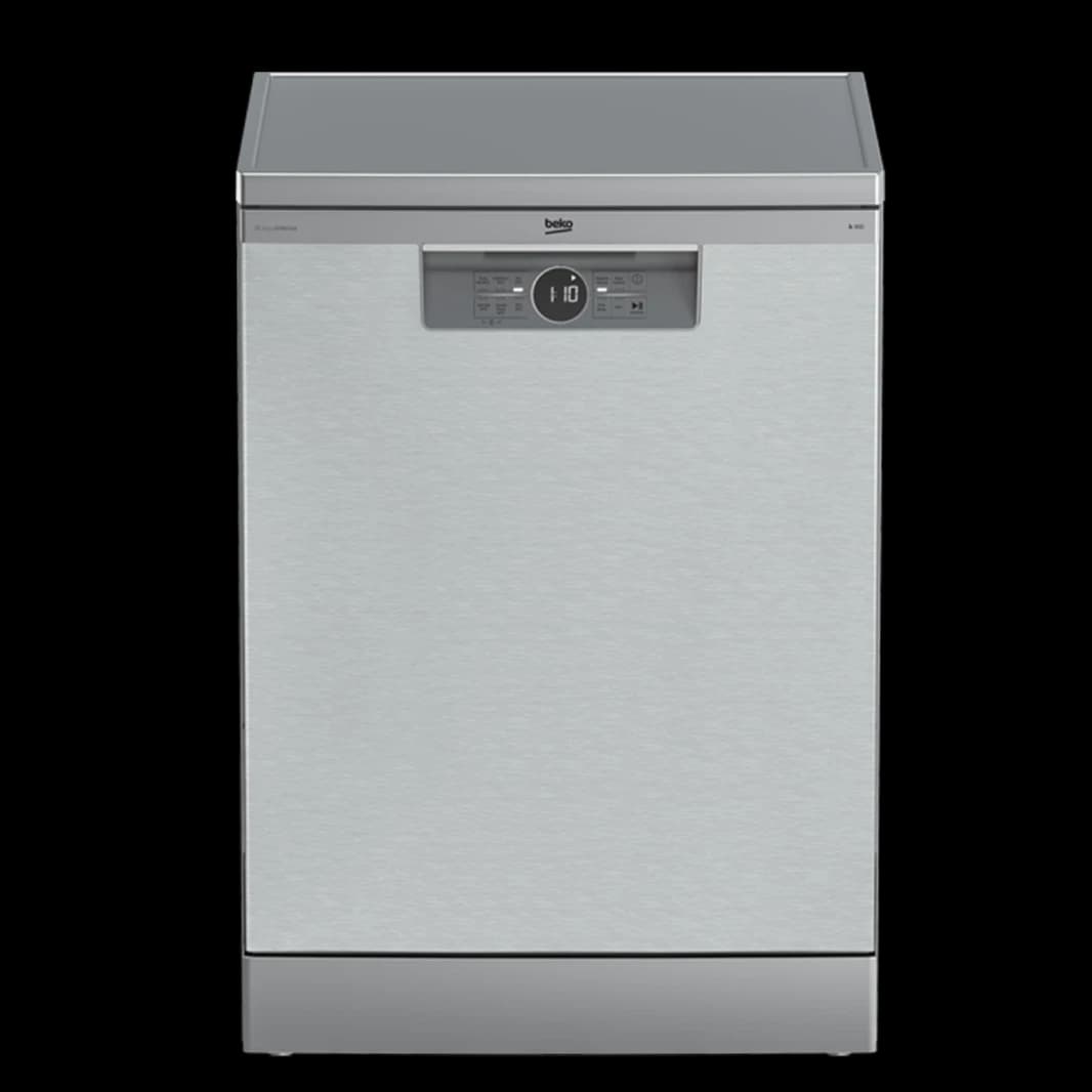 Beko Dishwasher, 6 Programs, 14 Place Settings, 4 Sprayers - Silver