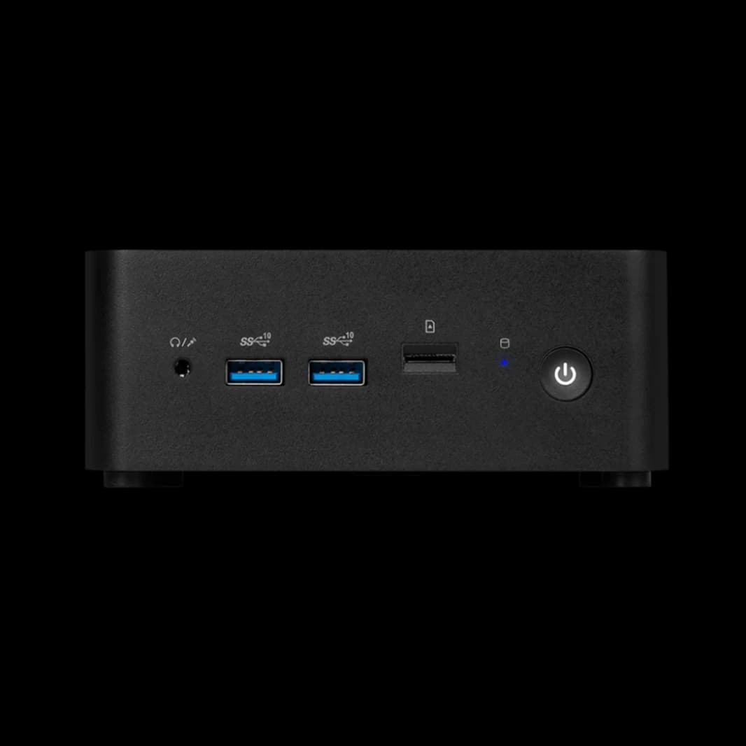 MSI Cubi 1M Mini PC NUC Intel Core 3 100U Customized Ram up to 64 GB Customized Storage HDD or SSD Two Thunderbolt™ 4, Dual 2.5G LAN & dTPM support - 3 Year Warranty