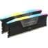 CORSAIR VENGEANCE RGB 64GB (2x32GB) DDR5 RAM 6000MT/s CL30 Memory Kit — Black