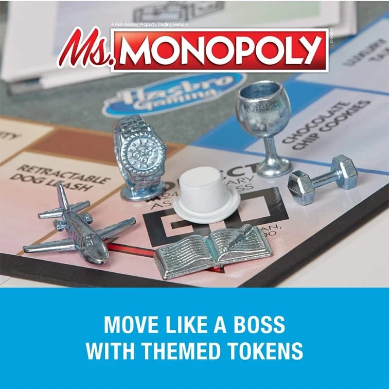 Hasbro - Ms.Monopoly Board game
