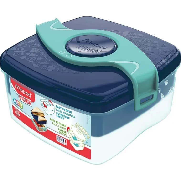 Maped | Lunch Box Clear Navy Blue