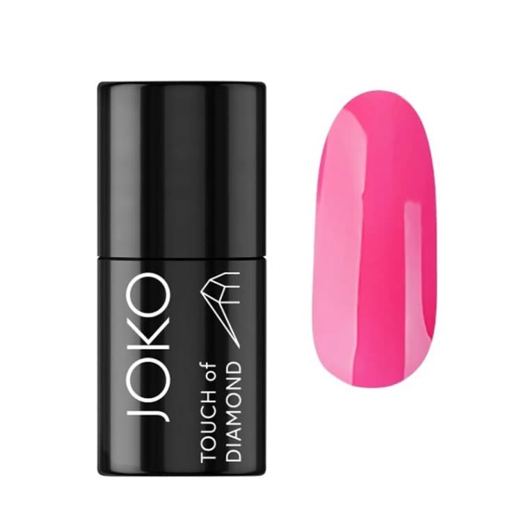 JOKO Nail Polish TOUCH OF DIAMONDS 44 VIVID PEONY