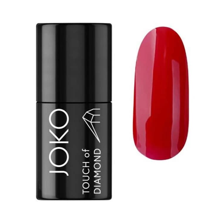 JOKO Nail Polish TOUCH OF DIAMONDS 48 DEEP SCARLET