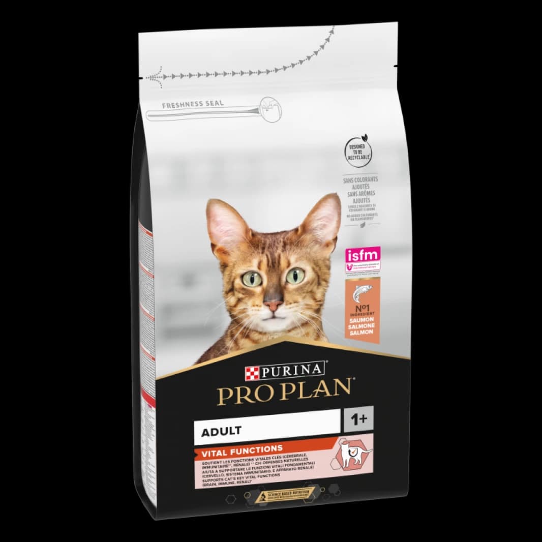 Pro Plan Adult Vital Functions Dry Cat Food with Salmon