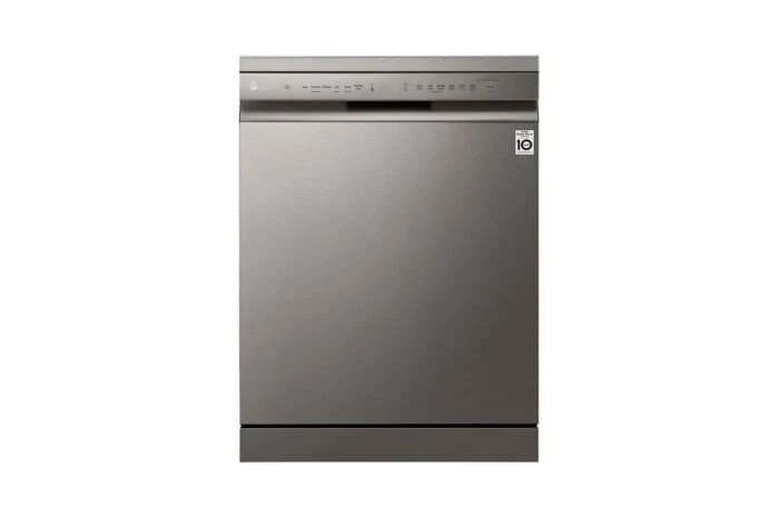 LG Dishwasher, 14 Place Settings, 9 Programs, Silver