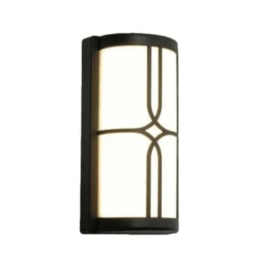Vetro Waterproof Ribbed Oval Globe Outdoor Light, 24W, Desert - VE-0030