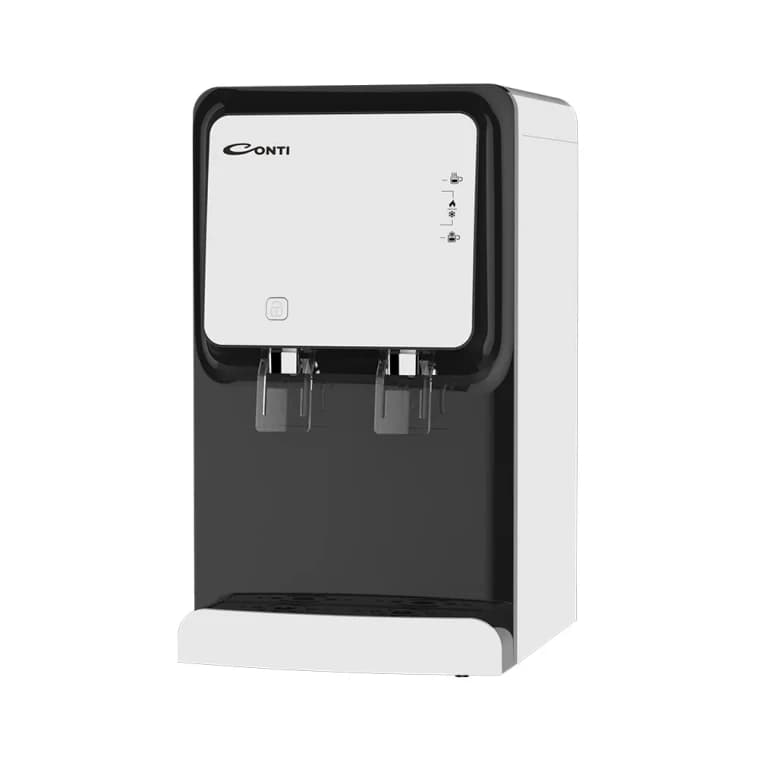Conti Freestanding Water Dispenser with Filter, Silver