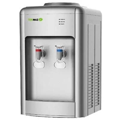 Tekmaz Tabletop Water Cooler, 2 Taps - Silver