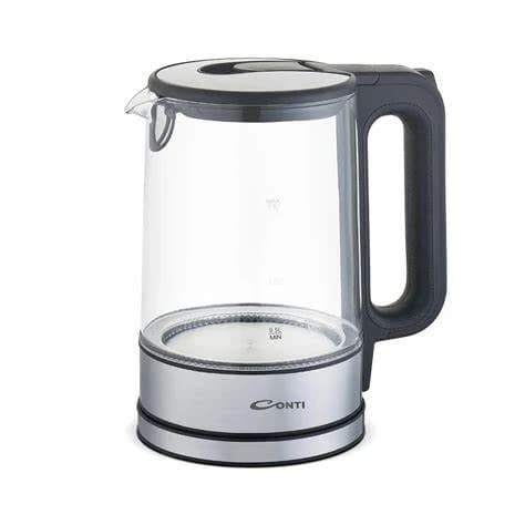 Conti Glass Electric Kettle 1.7L 2200W