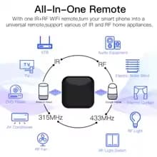 Smart (IR+RF) Remote Controller - Wifi