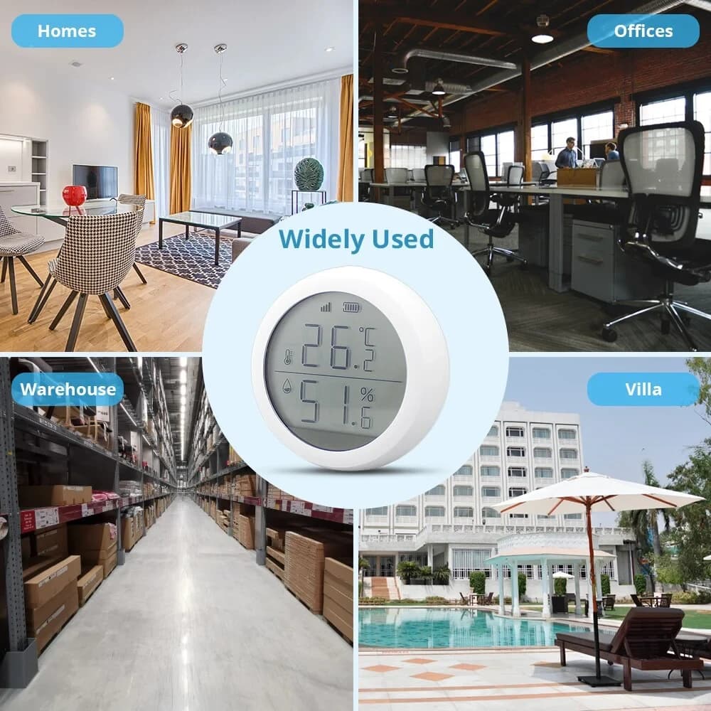 Zigbee - Zemismart-Temperature And Humidity Sensor - Zigbee