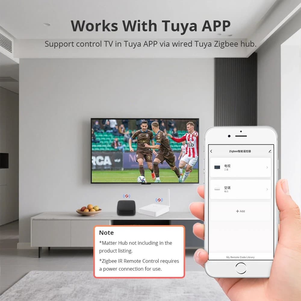 Zigbee - Zemismart- Smart Switch - IR REMOTE