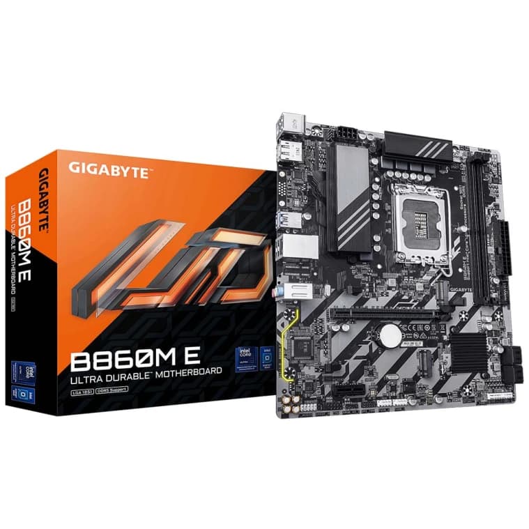 Gigabyte B860M E Motherboard For Intel Core Ultra Processors B860M-E