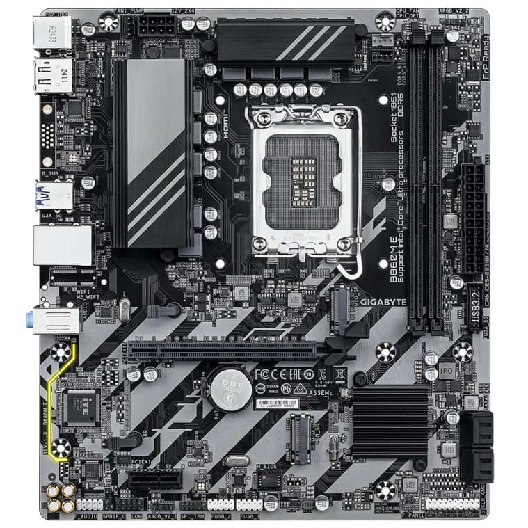 Gigabyte B860M E Motherboard For Intel Core Ultra Processors B860M-E