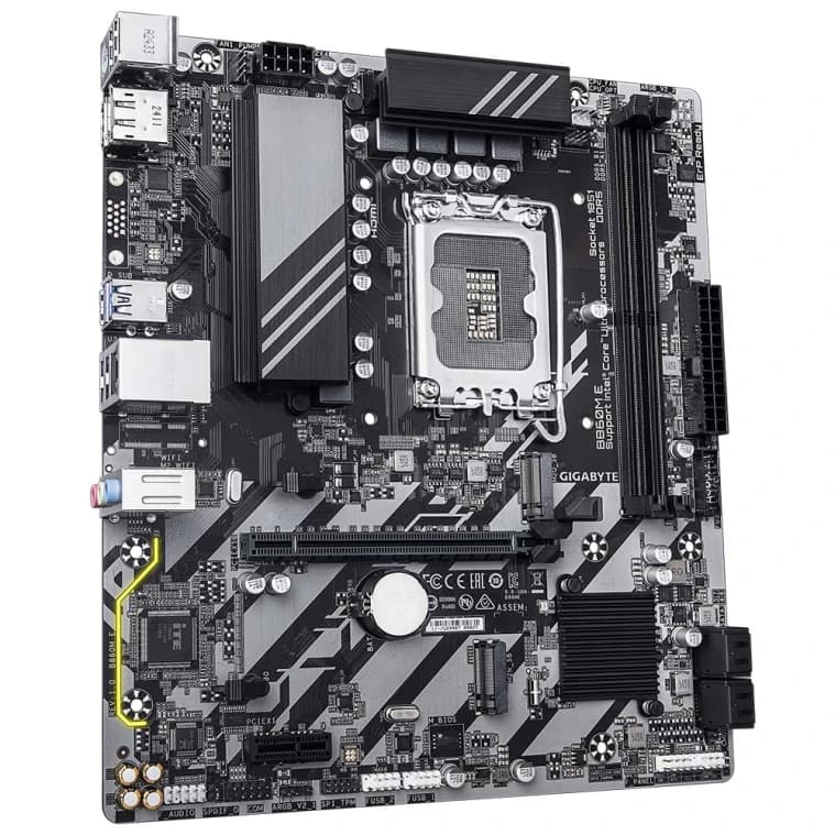 Gigabyte B860M E Motherboard For Intel Core Ultra Processors B860M-E