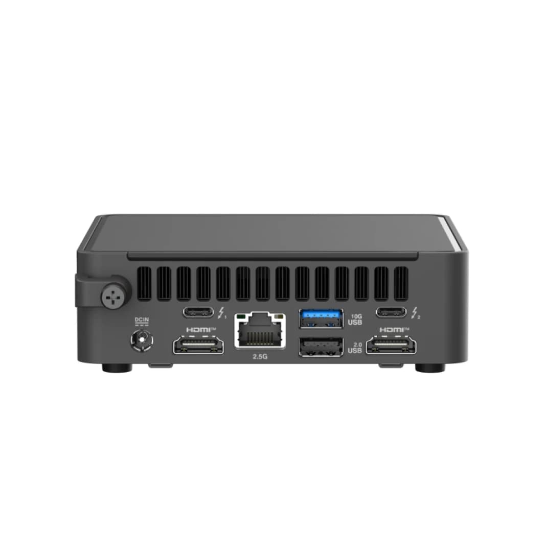 ASUS NUC 15 PRO Mini PC [ Core 7 240H | Support Up to 64GB RAM | Support SSD NVMe PCIe Gen 4 | Intel Graphics | DOS – RNUC15CRKC700003