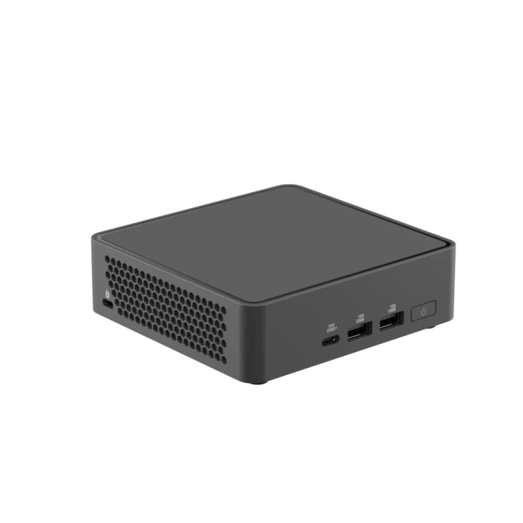 ASUS NUC 15 PRO Mini PC [ Core 7 240H | Support Up to 64GB RAM | Support SSD NVMe PCIe Gen 4 | Intel Graphics | DOS – RNUC15CRKC700003