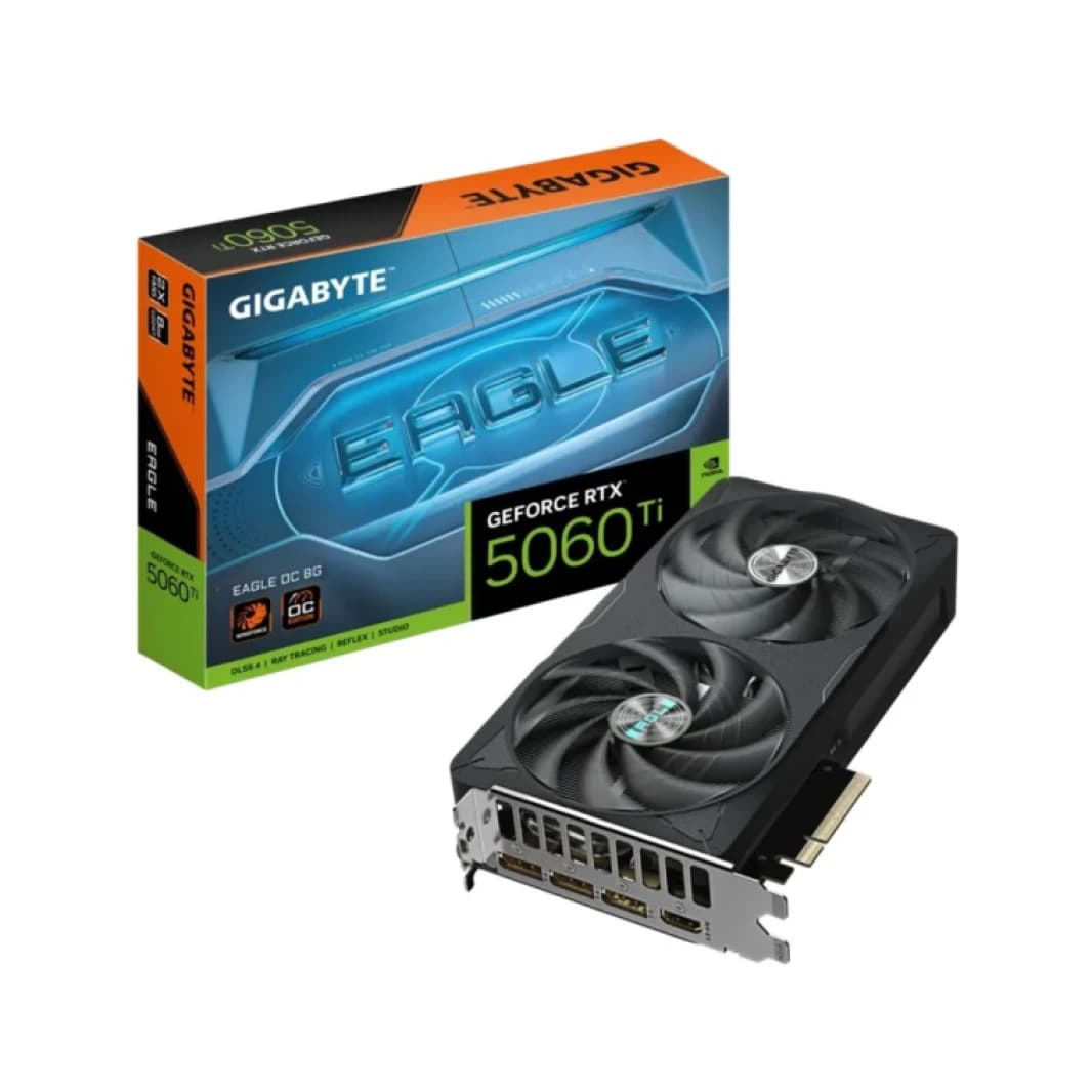 GIGABYTE GeForce RTX 5060 Ti EAGLE OC – 8GB GDDR7 Graphics Card
