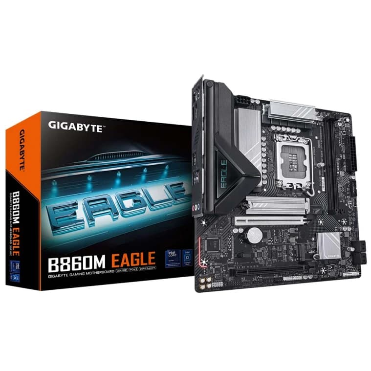 Gigabyte B860M EAGLE Motherboard Work with Intel Core Ultra CPU’s LGA 1851 B860M-EAGLE