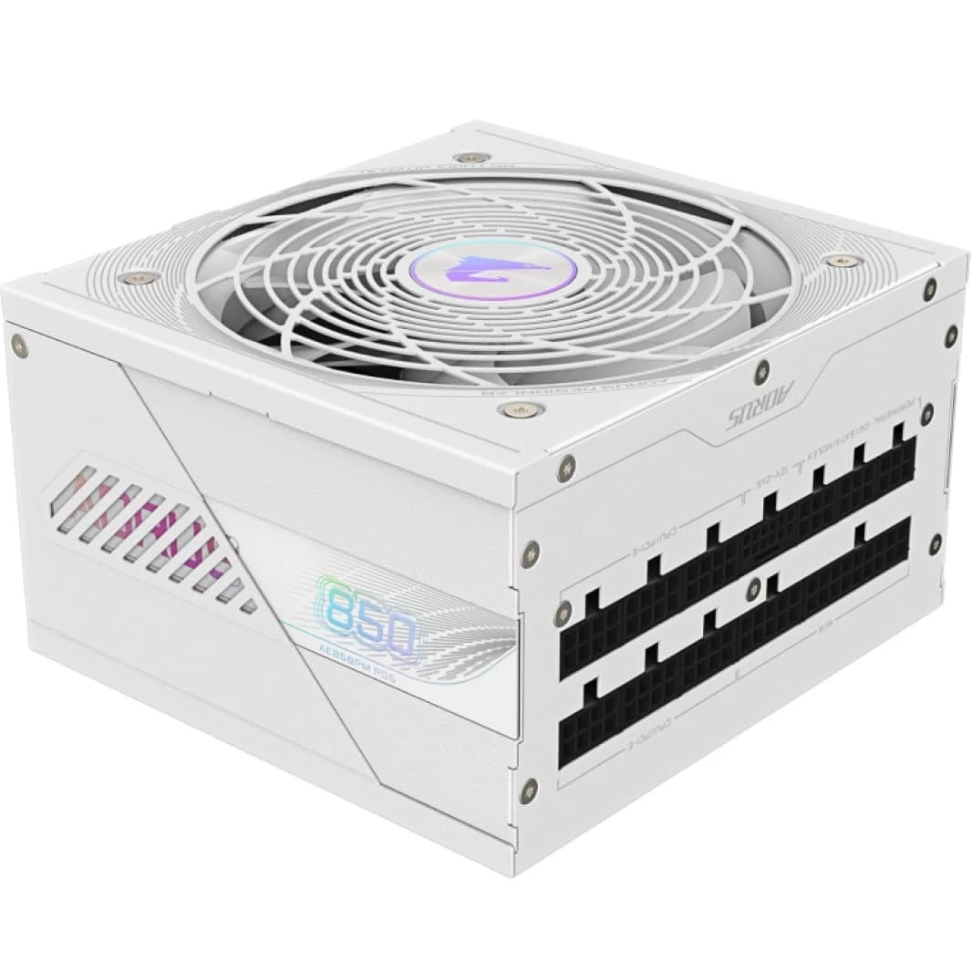 Gigabyte AORUS ELITE P850W 80+ Platinum Modular PCIe 5.0 , Fully Modular Power Supply – GP-AE850PM PG5 ICE