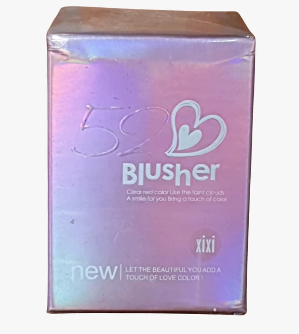 ZiXi Romantic Design Blusher Box for Girls Seeking Natural Beauty with Clear Blush Effect.