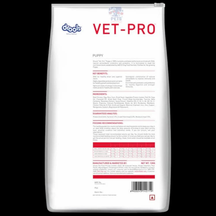 Veterinary Food for Healthy Growth in Small Dogs