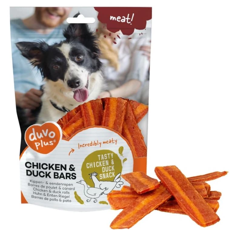 meat! chicken & duck bars 100g - ± 9pcs