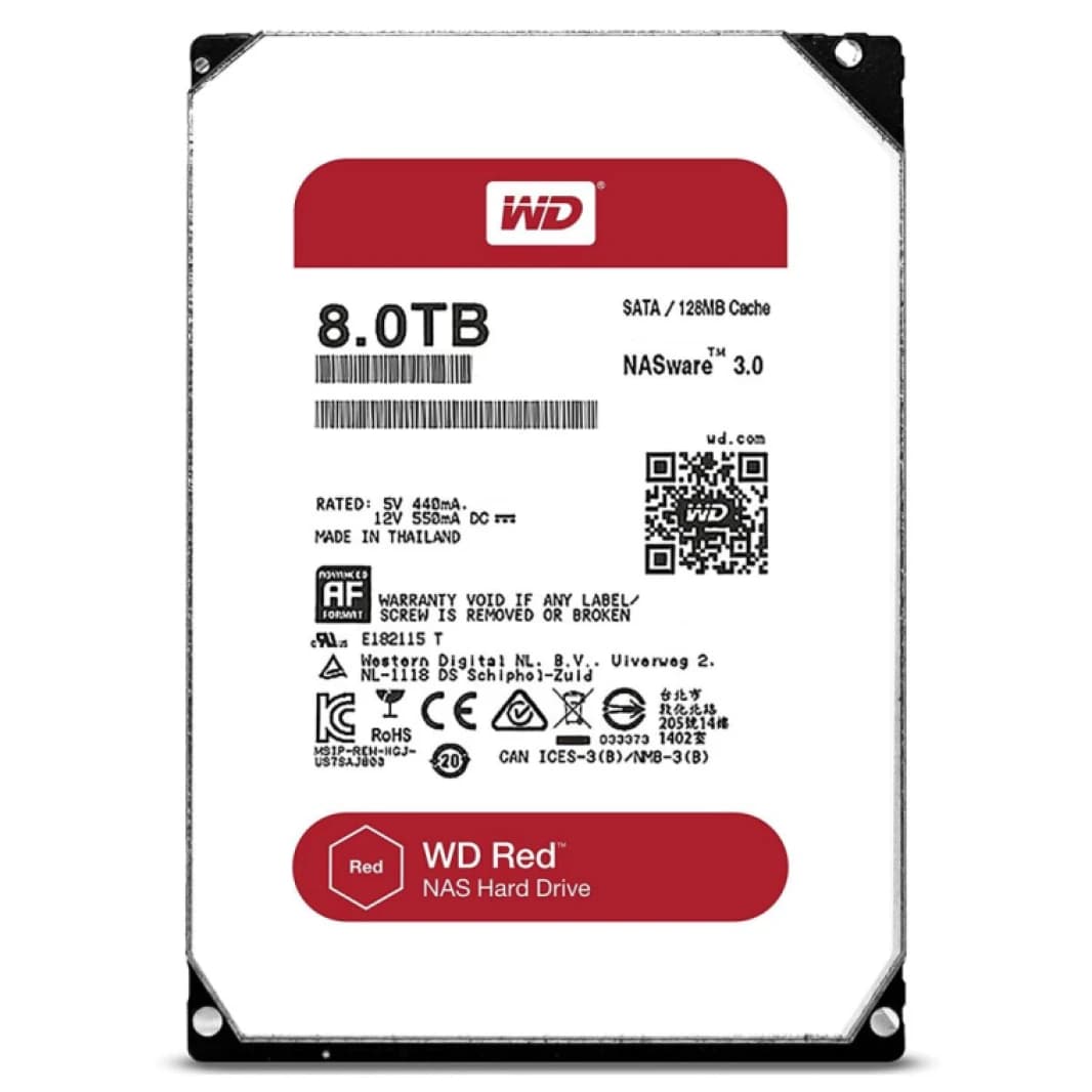 Internal WD Red Pro 8TB NAS Internal Hard Drive