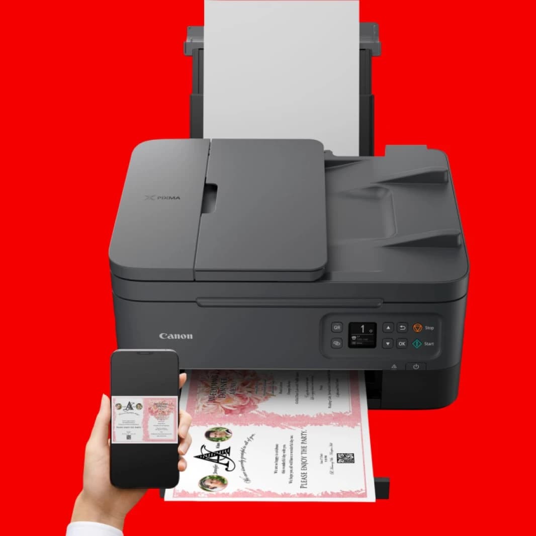 Canon PIXMA TS7440 Wireless Colour All in One Inkjet Photo Printer, Black