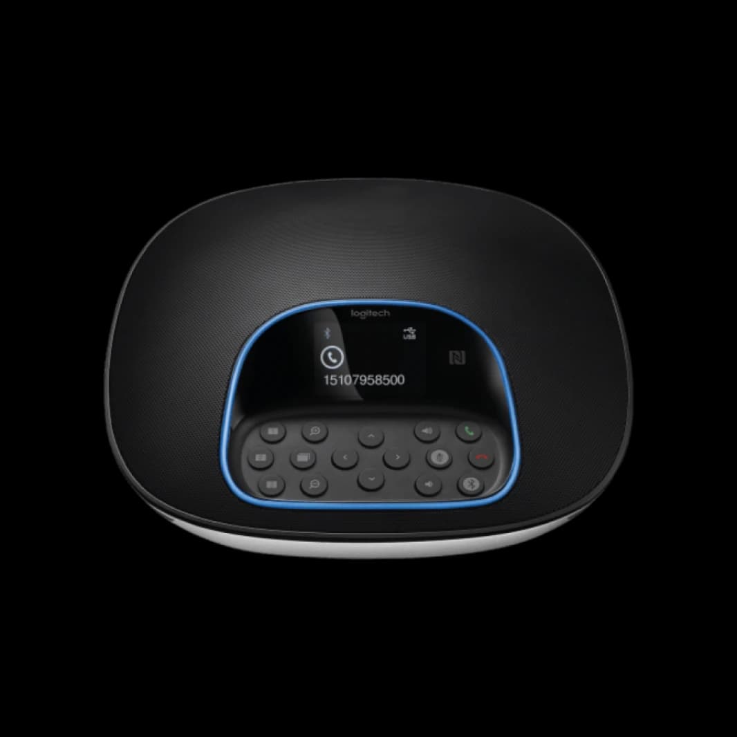 Logitech GROUP Video Conferencing Bundle with Expansion Mics for Mid to Large-sized Meeting Rooms w/ Extension Microphones
