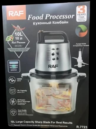 High-Performance RAF Food Processor with Large Capacity and Modern Design, Perfect for Large Families and Professionals