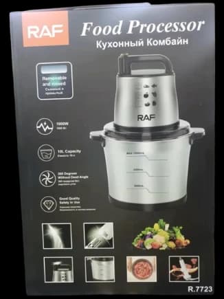 High-Performance RAF Food Processor with Large Capacity and Modern Design, Perfect for Large Families and Professionals
