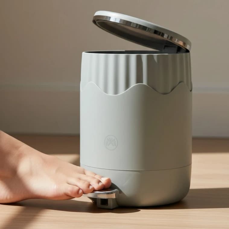 Plastic Trash Bin 3L