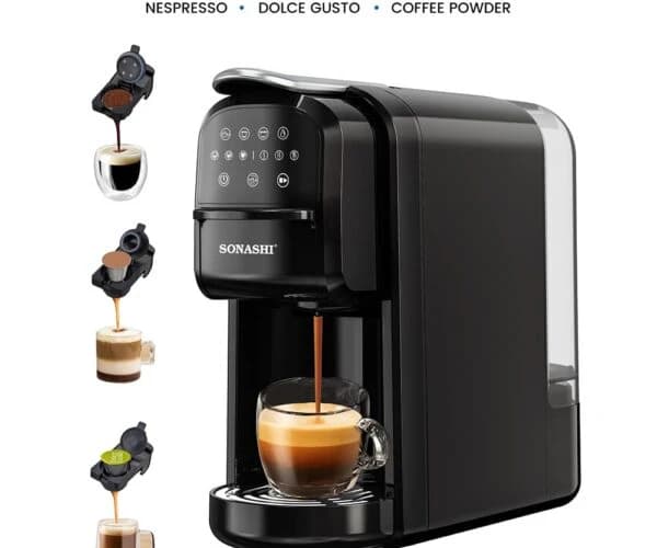 Sonashi 3-in-1 Full Touch Capsule Machine