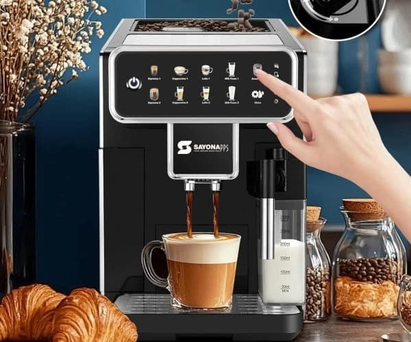 Sayona Italian Fully Automatic Coffee Machine