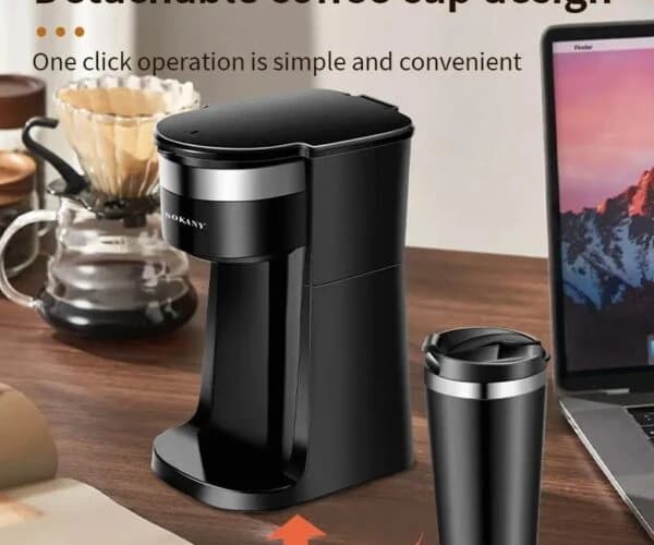 American Coffee Maker with Thermal Mug
